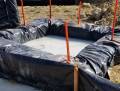Hay Bale Washout Pit